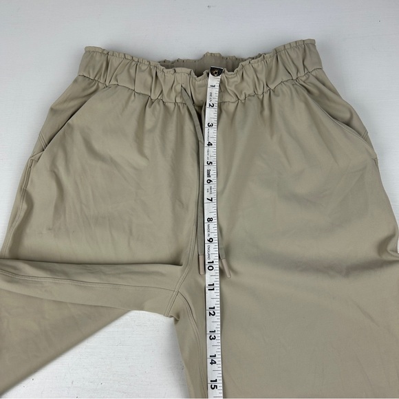 Lululemon Keep Moving Pant 7/8 High-Rise Trench Pants Size 6 Tan - Picture 6 of 7